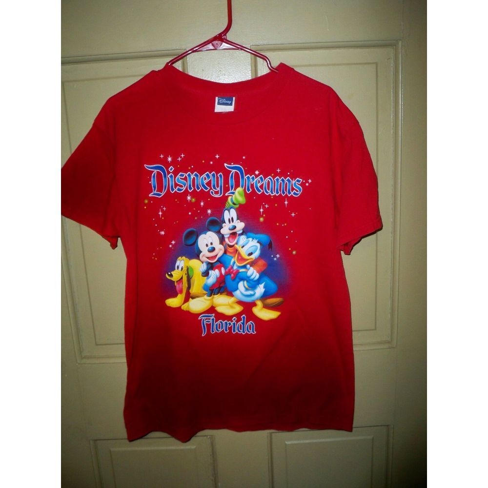 Disney Dreams Florida Mickey & Friends T Shirt Size Med